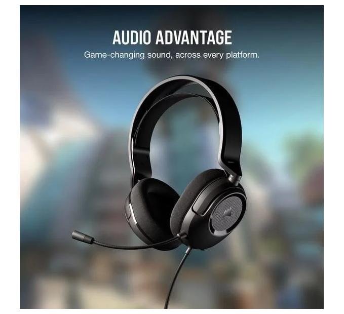 Tai nghe Gaming Corsair HS35 V2 Carbon (Jack 3.5mm)