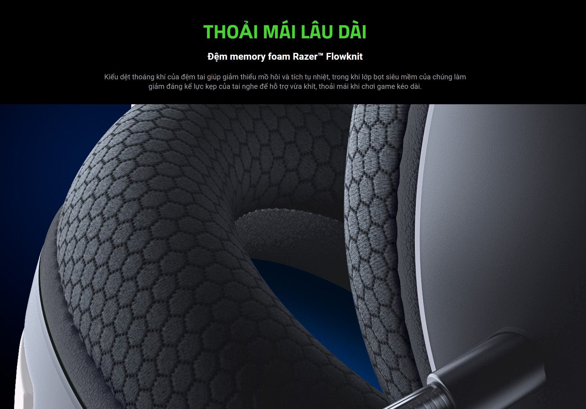 Tai nghe gaming không dây Razer Kaira HyperSpeed - Licensed PlayStation 5 _ RZ04-03980200-R3A1