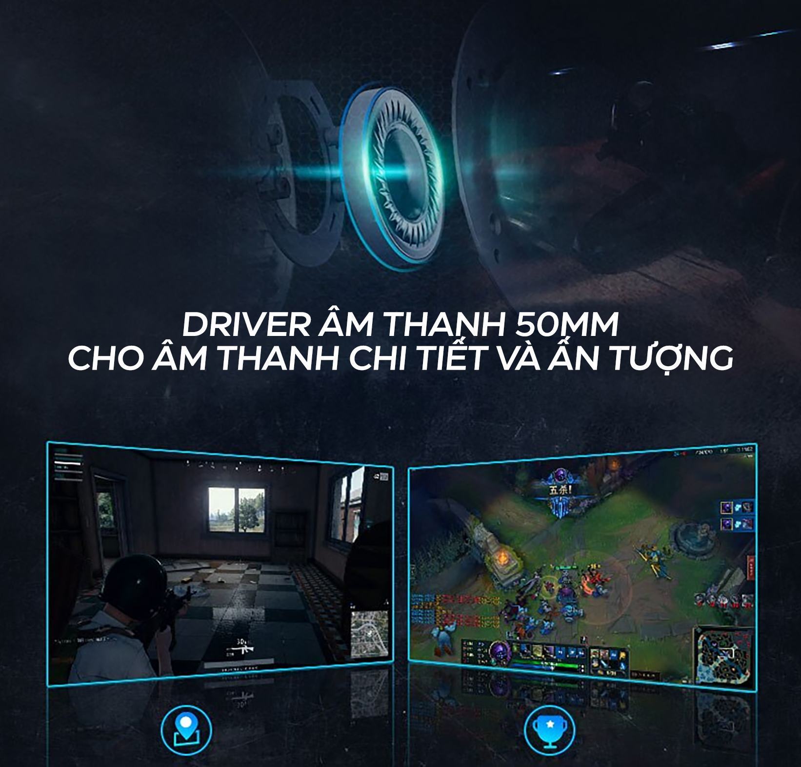 Tai nghe Gaming Rapoo VH160