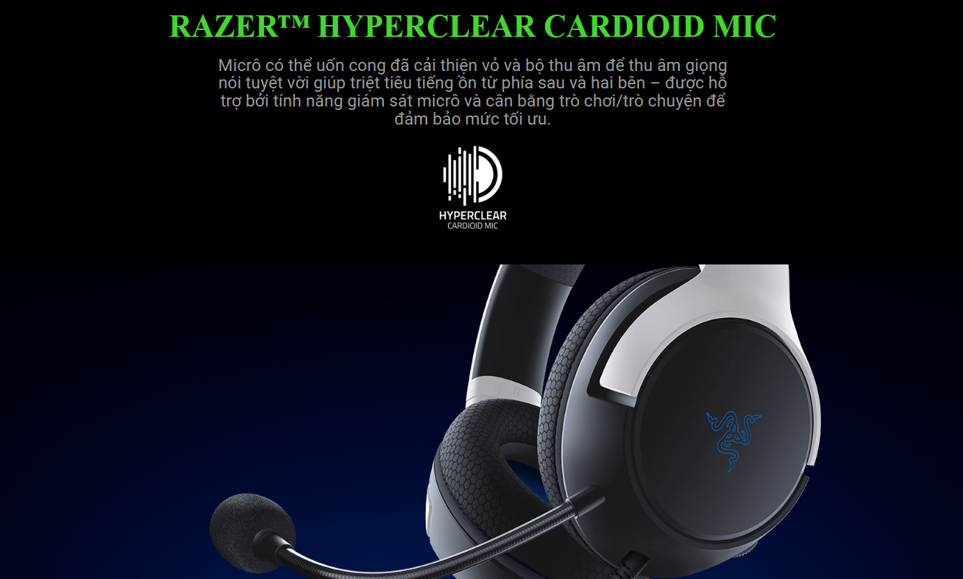 Tai nghe Gaming Razer Kaira X-Licensed PlayStation 5 Wired 5