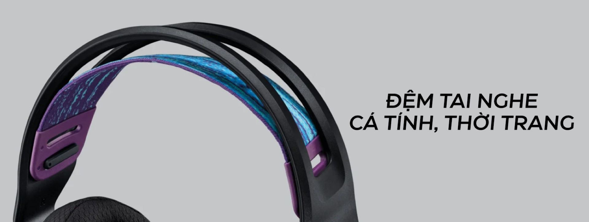 Tai nghe không dây Logitech G535 Lightspeed wireless Black