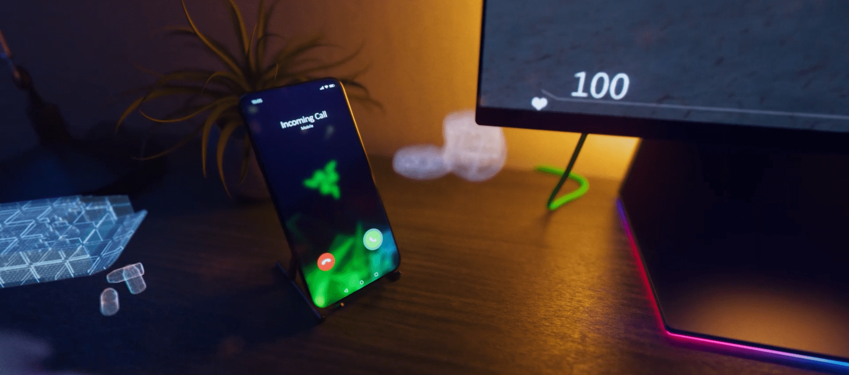 Tai nghe không dây Razer Barracuda White Wireless - RZ04-03790200-R3M1 2