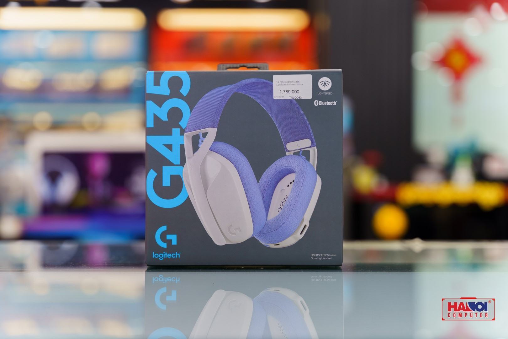 Tai nghe Logitech G435 LightSpeed Wireless White