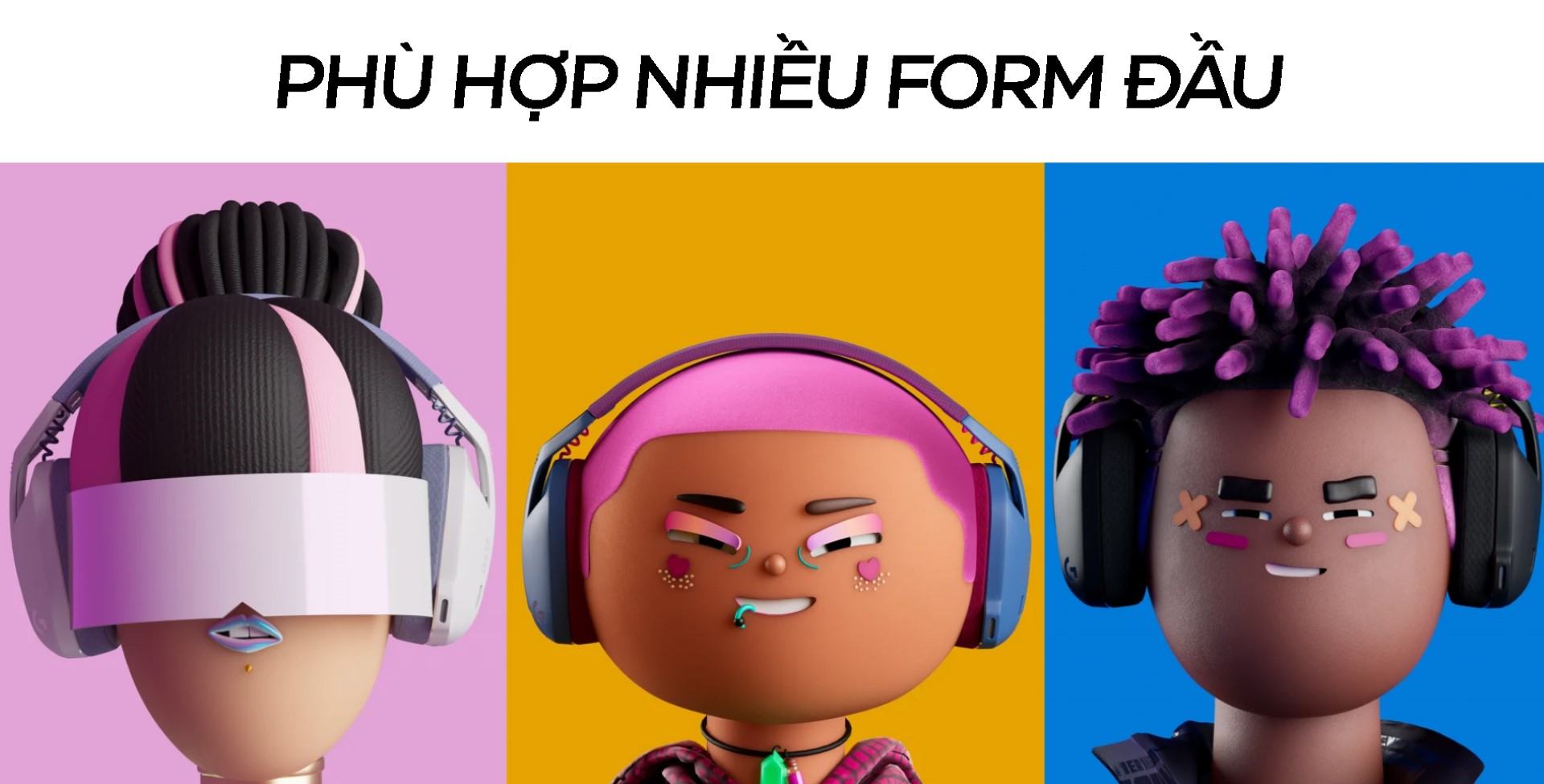 Tai nghe Logitech G435 LightSpeed Wireless White