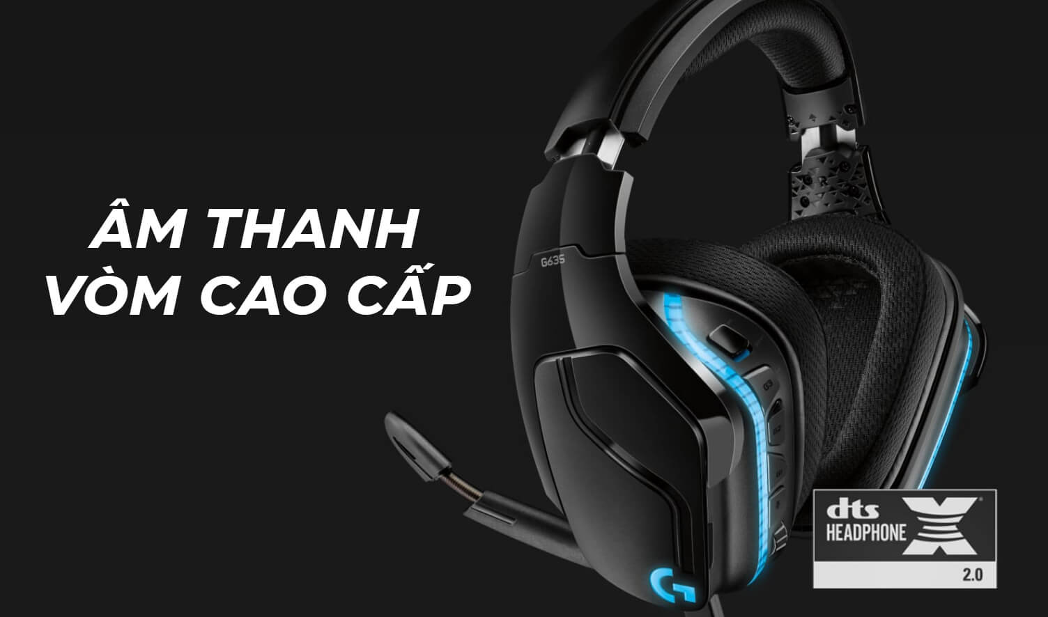 Tai nghe Logitech G633s 7.1 Gaming Headset 3