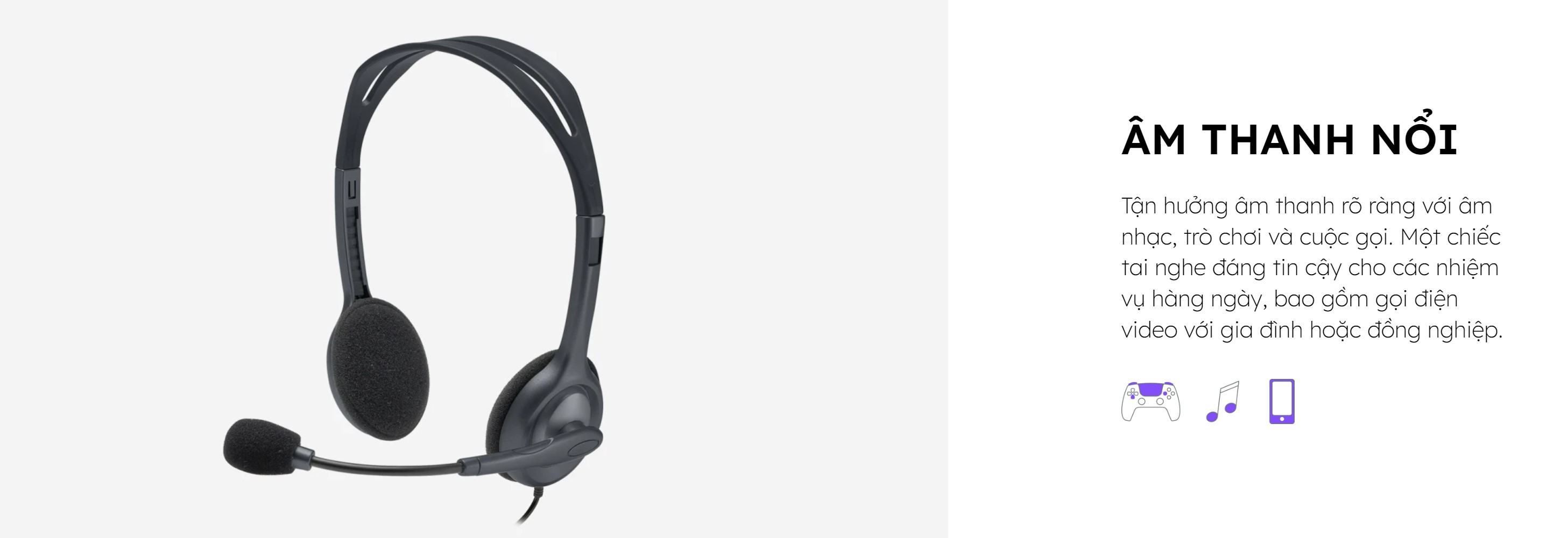 Tai nghe Logitech H111