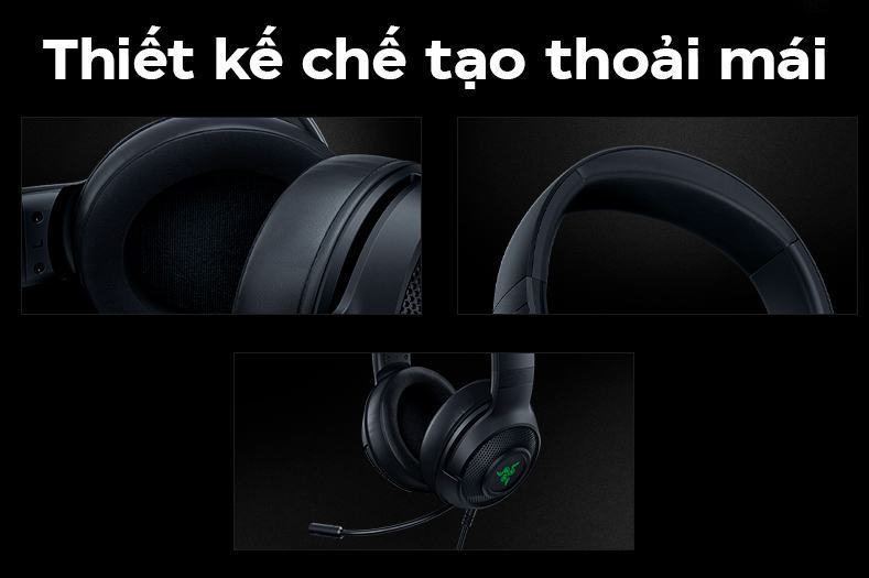 Tai nghe Razer Kraken V3 X USB_RZ04-03750100-R3M1
