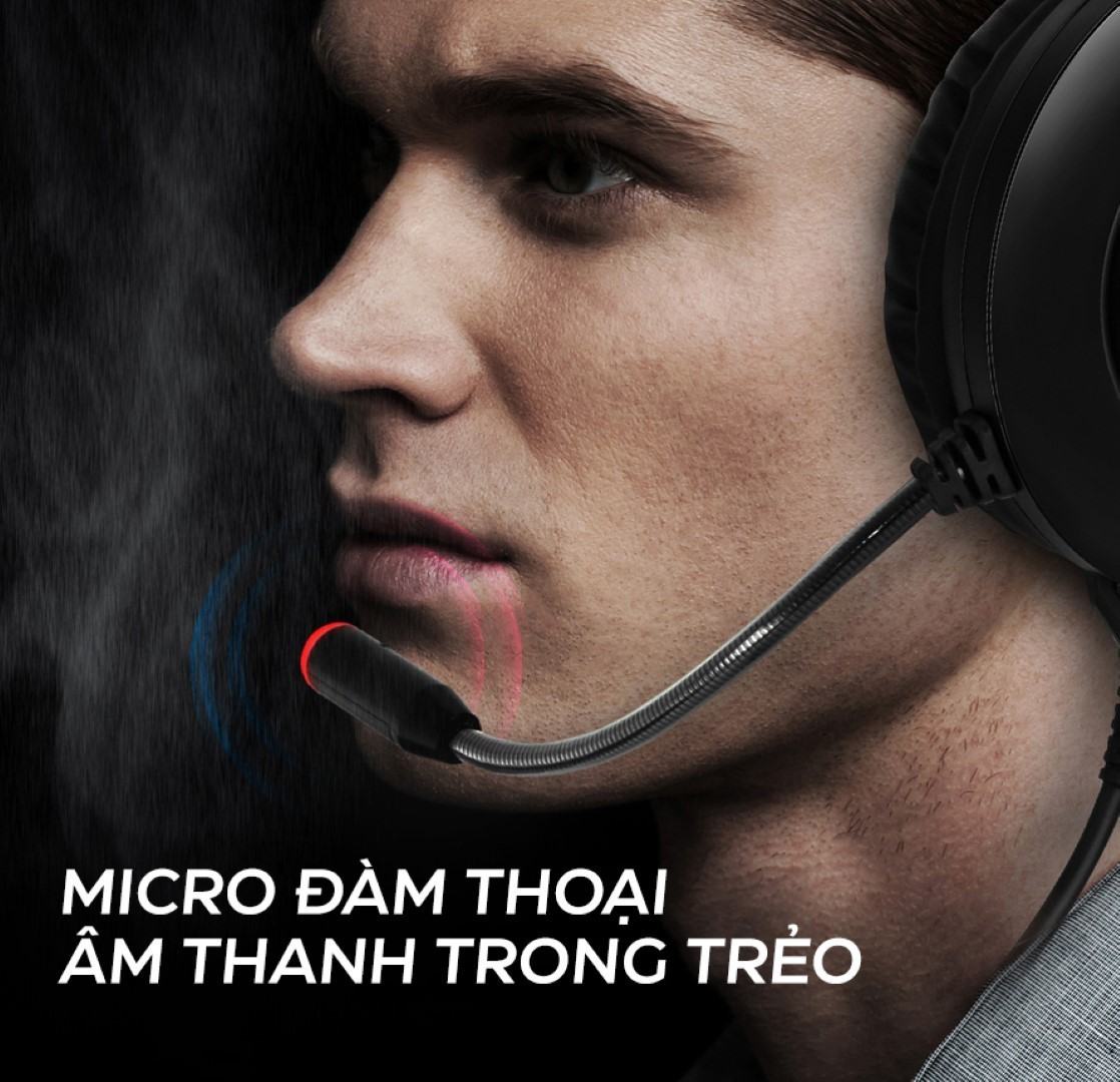 Tai nghe Zidli SCORE SH320V Black (7.1, USB, RGB)