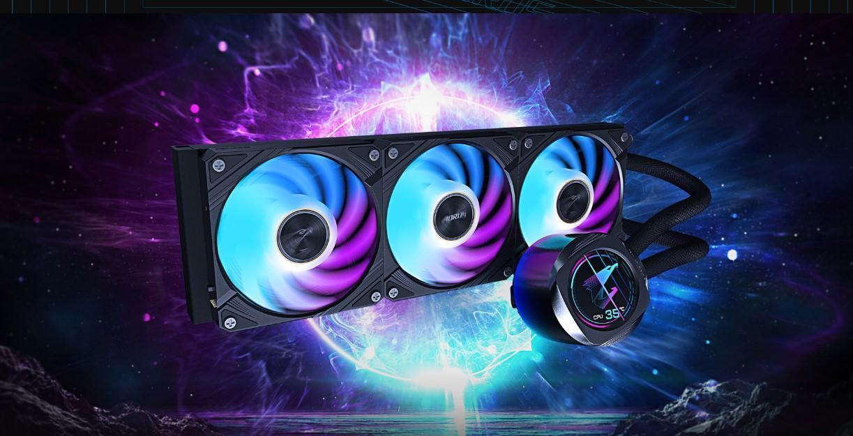 Tản nhiệt nước AIO AORUS WATERFORCE X II 360 - Black