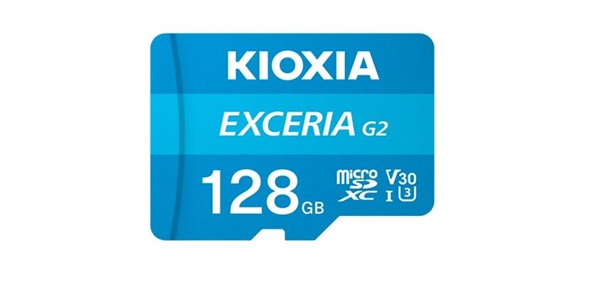 the-nho-kioxia-128gb-microsdxc-exceria-g2-uhs-i-c10-u3-lmex2l128gg4 Thẻ nhớ Kioxia 128GB MicroSDXC Exceria G2 UHS-I C10 U3 (LMEX2L128GG4)