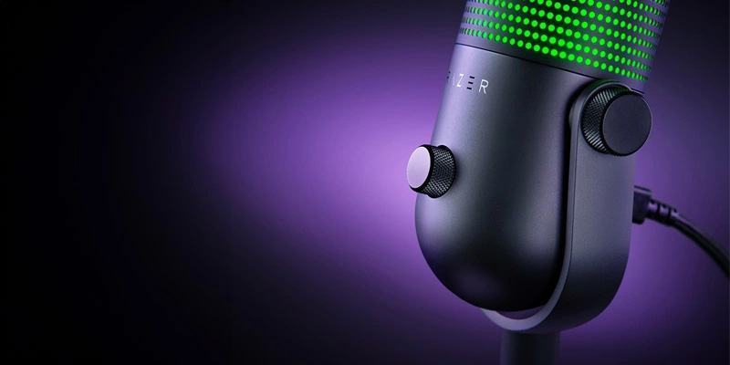 Thiết bị thu âm Razer Seiren V3 Chroma - Quartz Edition (RZ19-05060300-R3M1) 6