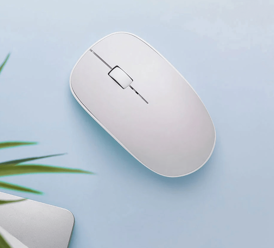 Chuột của Bộ Bàn phím Chuột không dây Rapoo X260 Đen (USB)  có thiết kế đơn giản