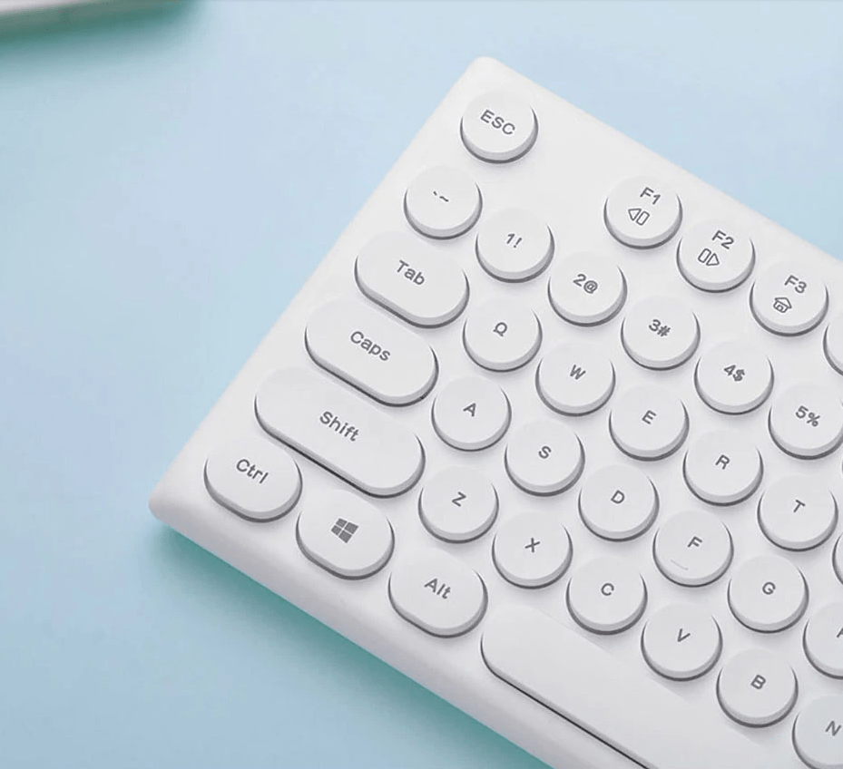 Bộ Bàn phím Chuột không dây Rapoo X260 Đen (USB) có phong cách thiết kế cổ điển