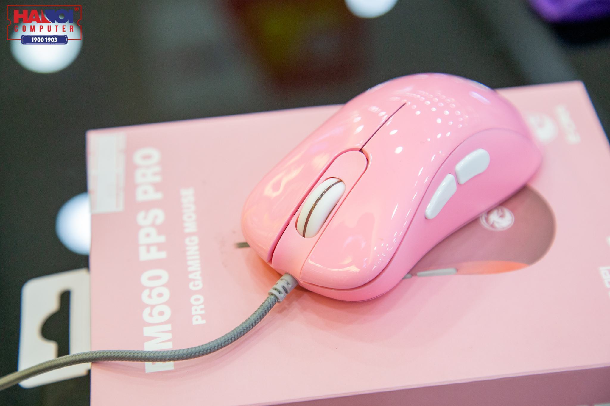 Chuột E-Dra EM660 Pro FPS (USB/A3389/Hồng) mang lại chất lượng cao cấp