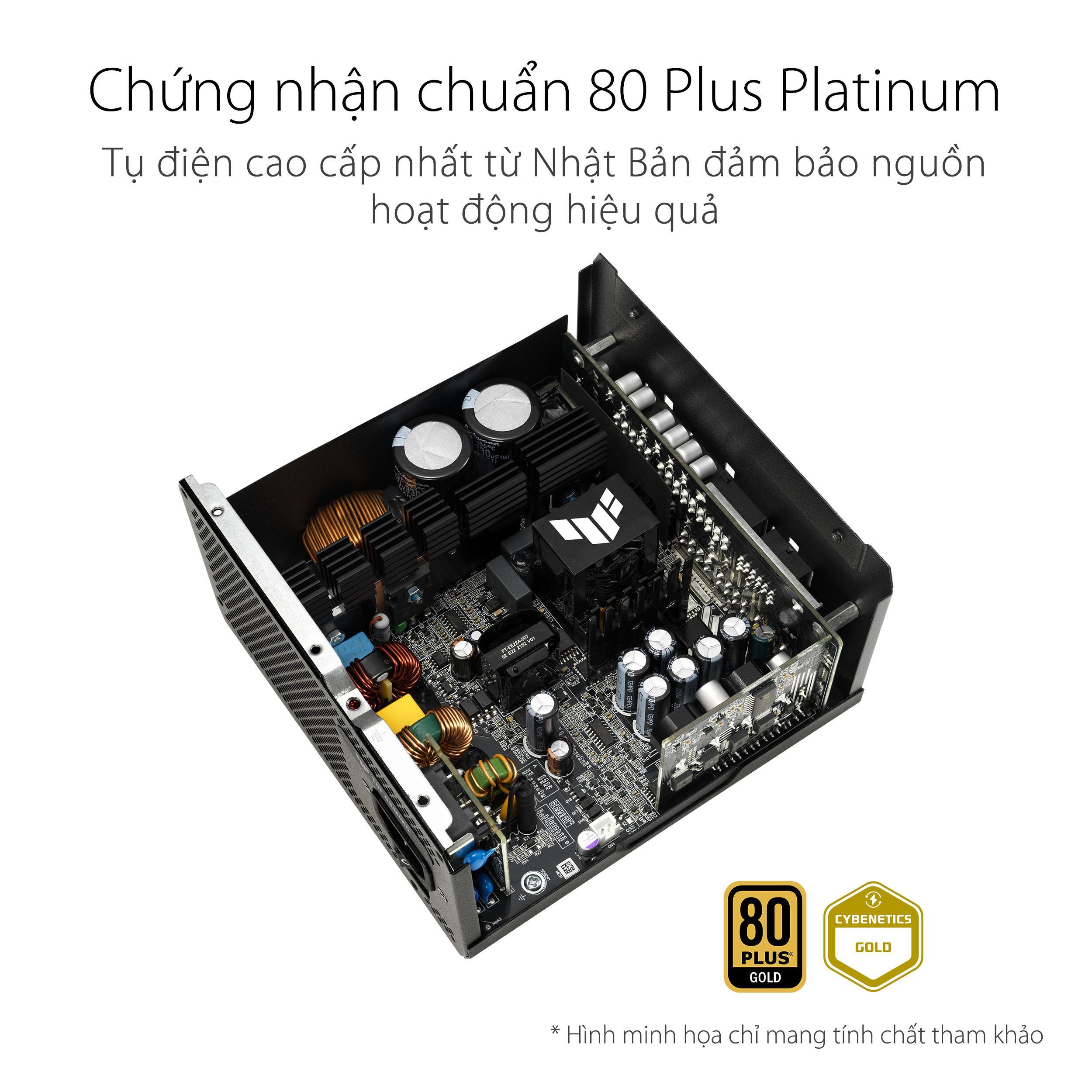 Nguồn Asus TUF Gaming 1000W Gold ATX3.0