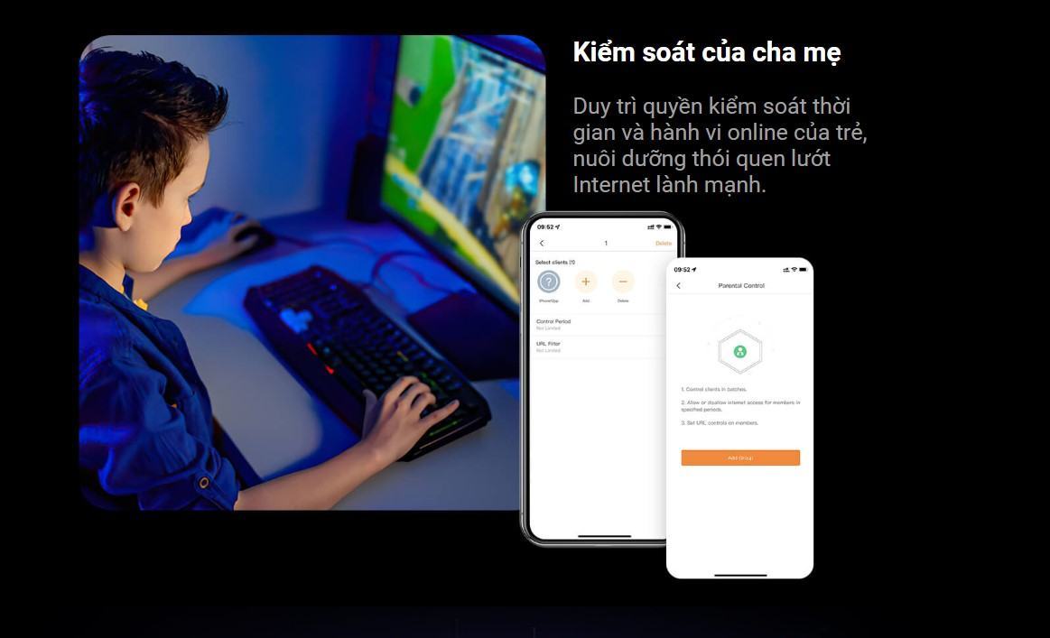 Bộ phát wifi Tenda TX2 PRO Wifi 6 Tốc độ AX1500Mbps 