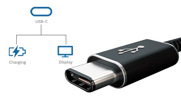 usb-c-2 Màn hình AOC Q27B3CF2/74 ảnh 3