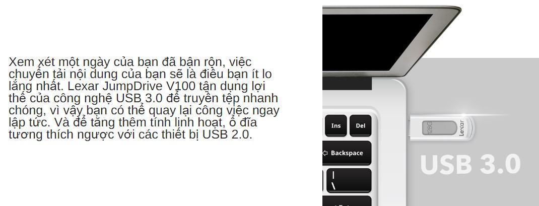 USB Lexar JumpDrive V100 USB 3.0