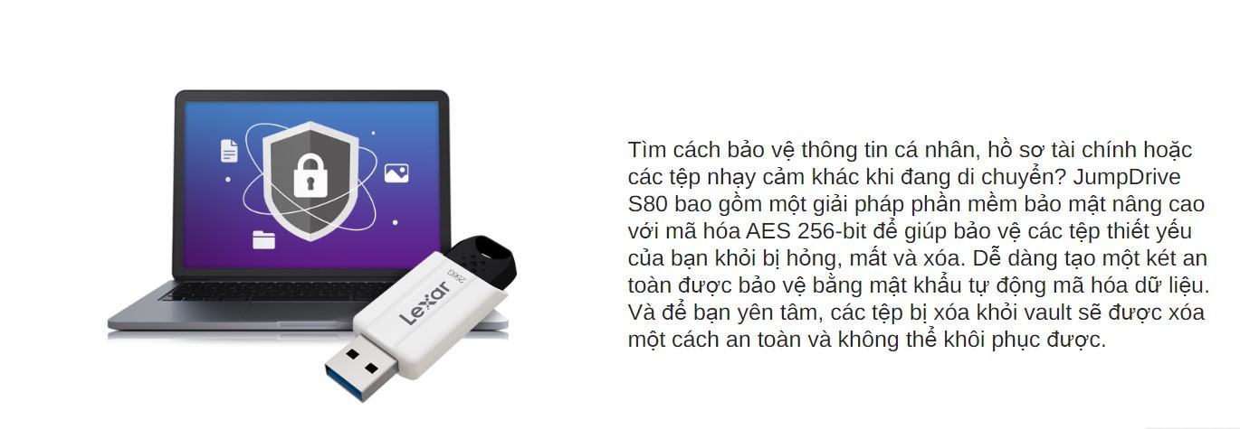 USB Lexar JumpDrive S80 USB 3.1