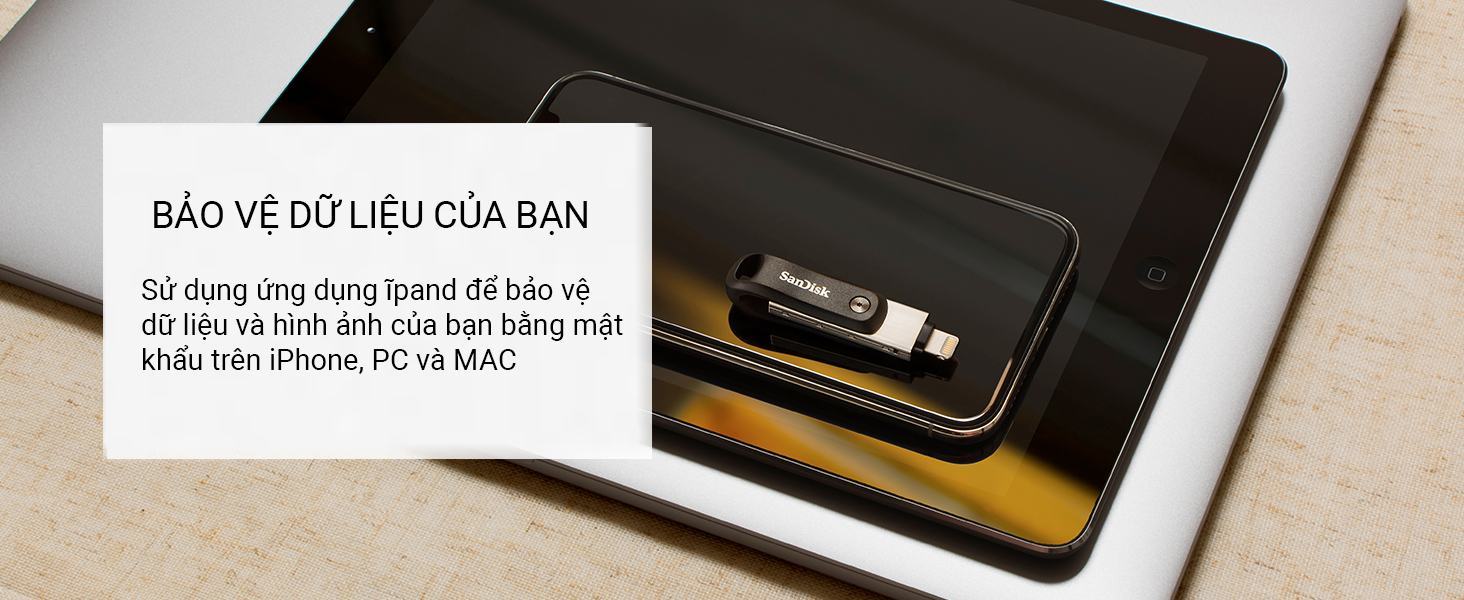 USB SanDisk 128GB iXpand Flash Drive Go SDIX70N