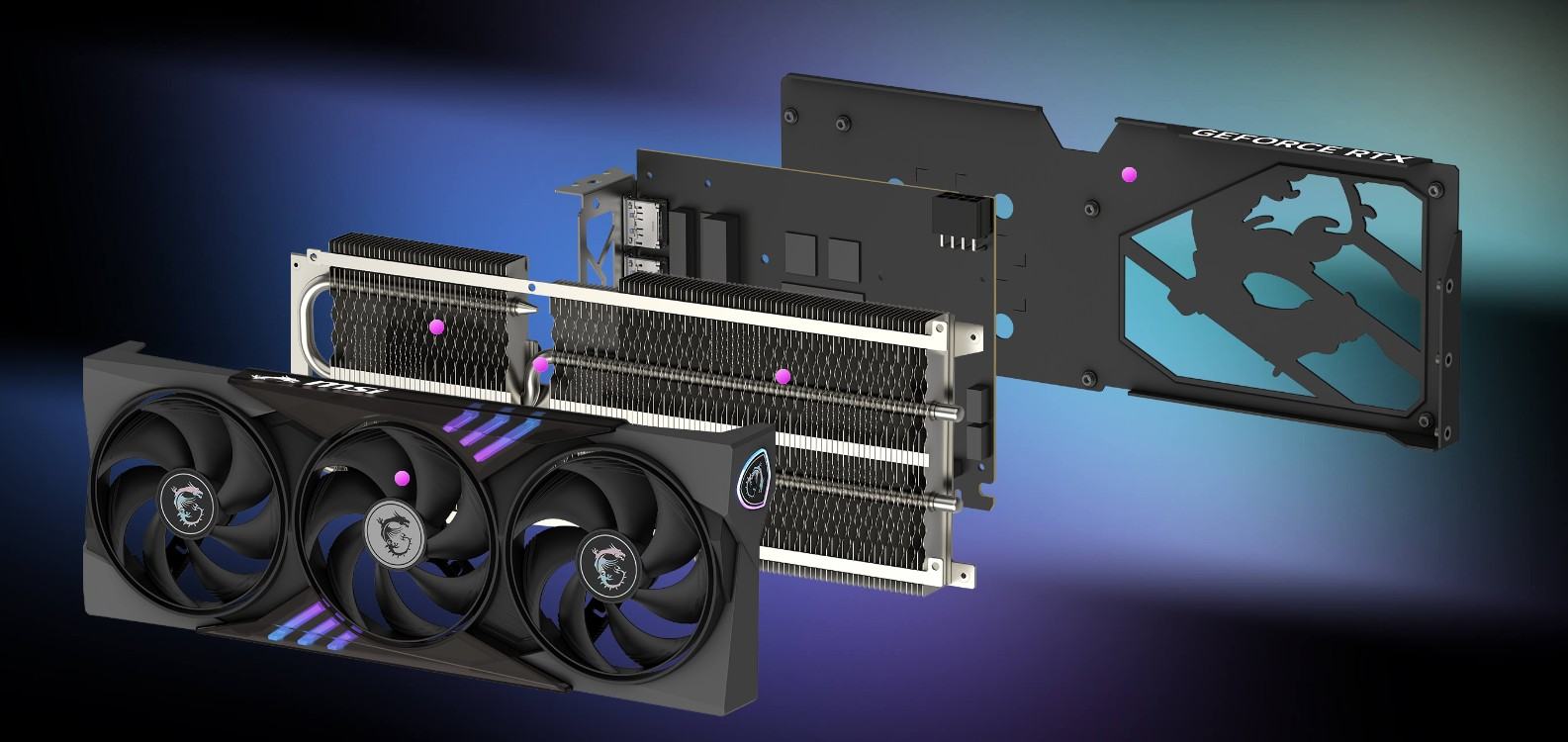 Card màn hình MSI RTX 5060 8G GAMING TRIO OC GDDR7