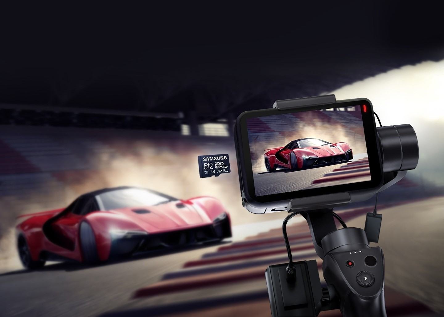 Thẻ nhớ MicroSD Samsung PRO Ultimate - 128GB Class3, U3, V30, A2 - Kèm Reader ảnh 1