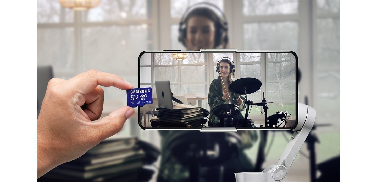 Thẻ nhớ Samsung PRO Plus microSDXC UHS-I 256GB (MB-MD256SB/WW) Kèm Reader ảnh 1