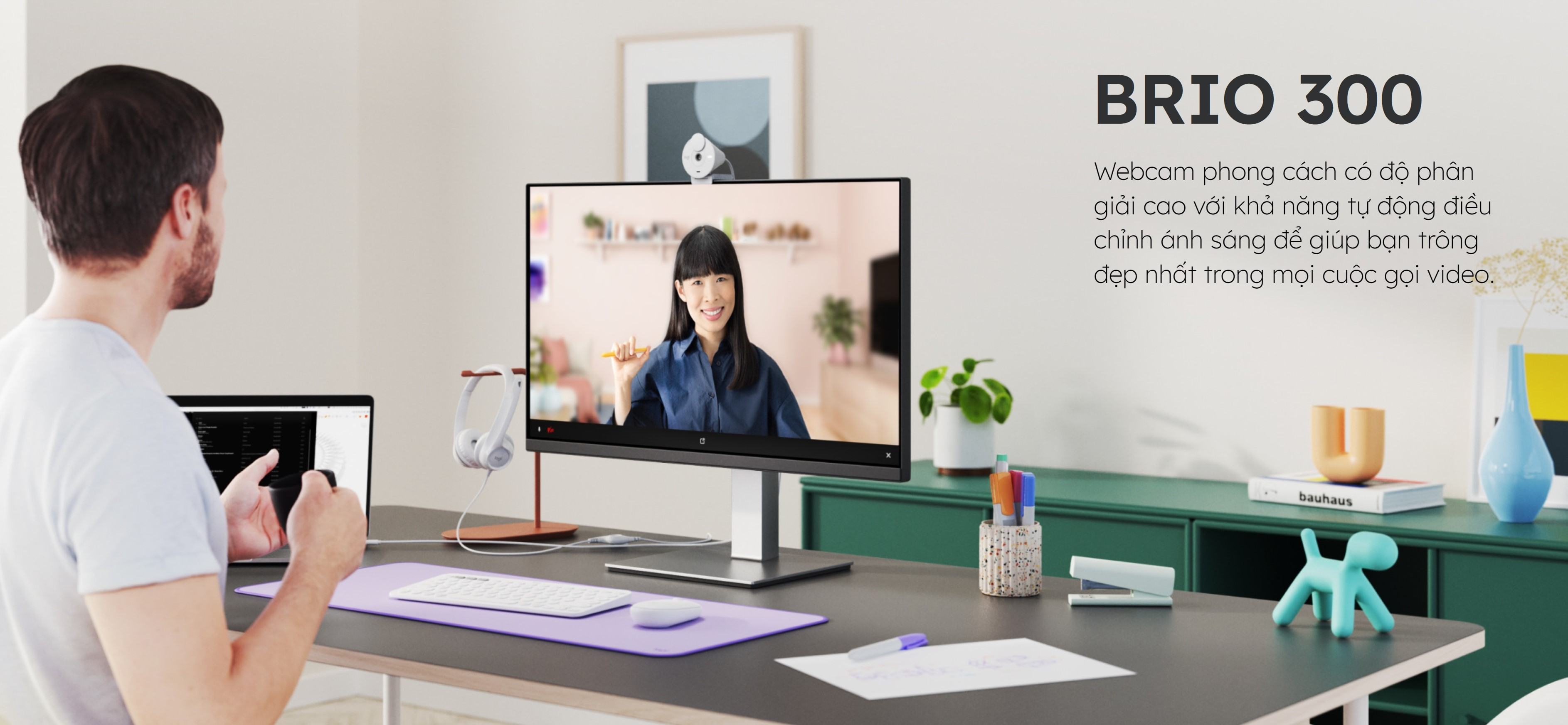 Webcam Logitech Brio 300