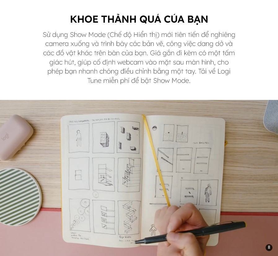 Webcam Logitech Brio 500