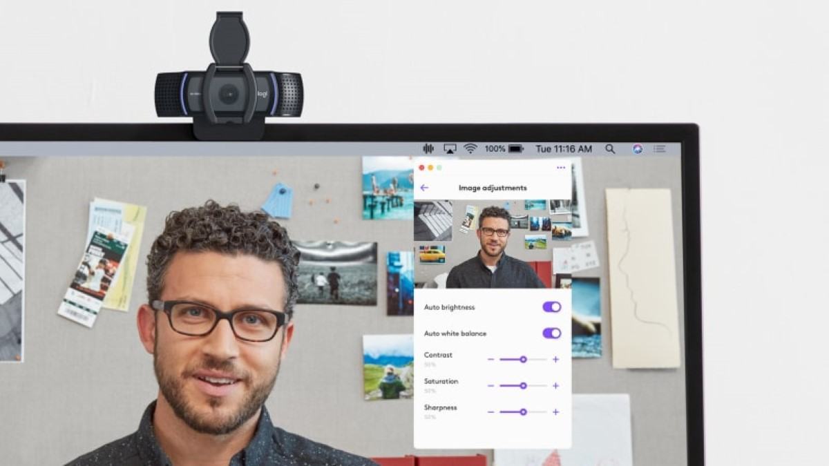 webcamlogitechhdprowebcamc920e3 Webcam Logitech C920E với thiết kế đẹp và nhỏ gọn