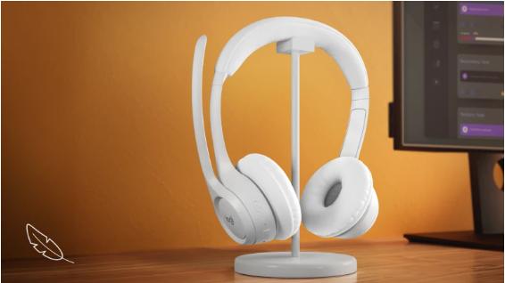 xx-1 Tai nghe không dây Logitech Zone 300 Rose ảnh 5