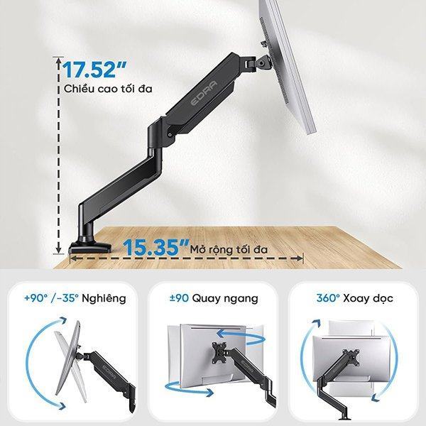 Giá treo màn hình gaming E DRA - EAM7302