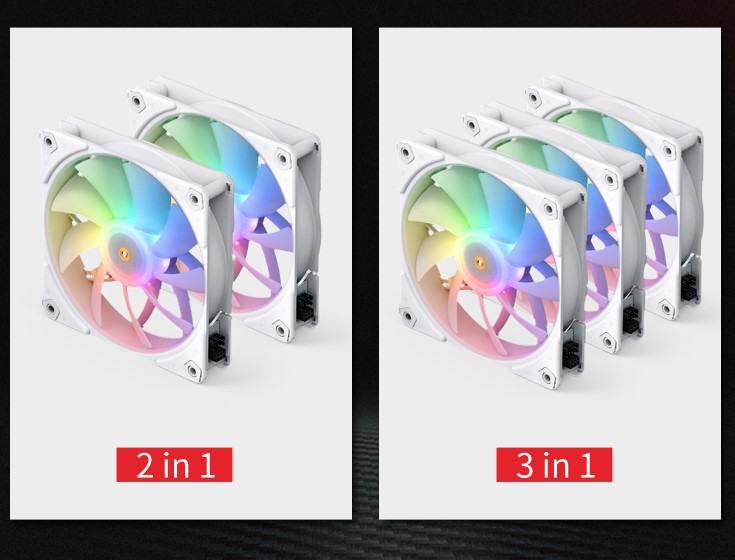 Fan Case Tản Nhiệt Jonsbo ZF-120(3in1)