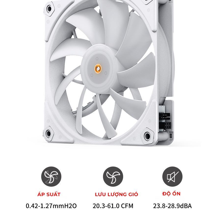 Fan Case Tản Nhiệt Jonsbo ZF-120(3in1)