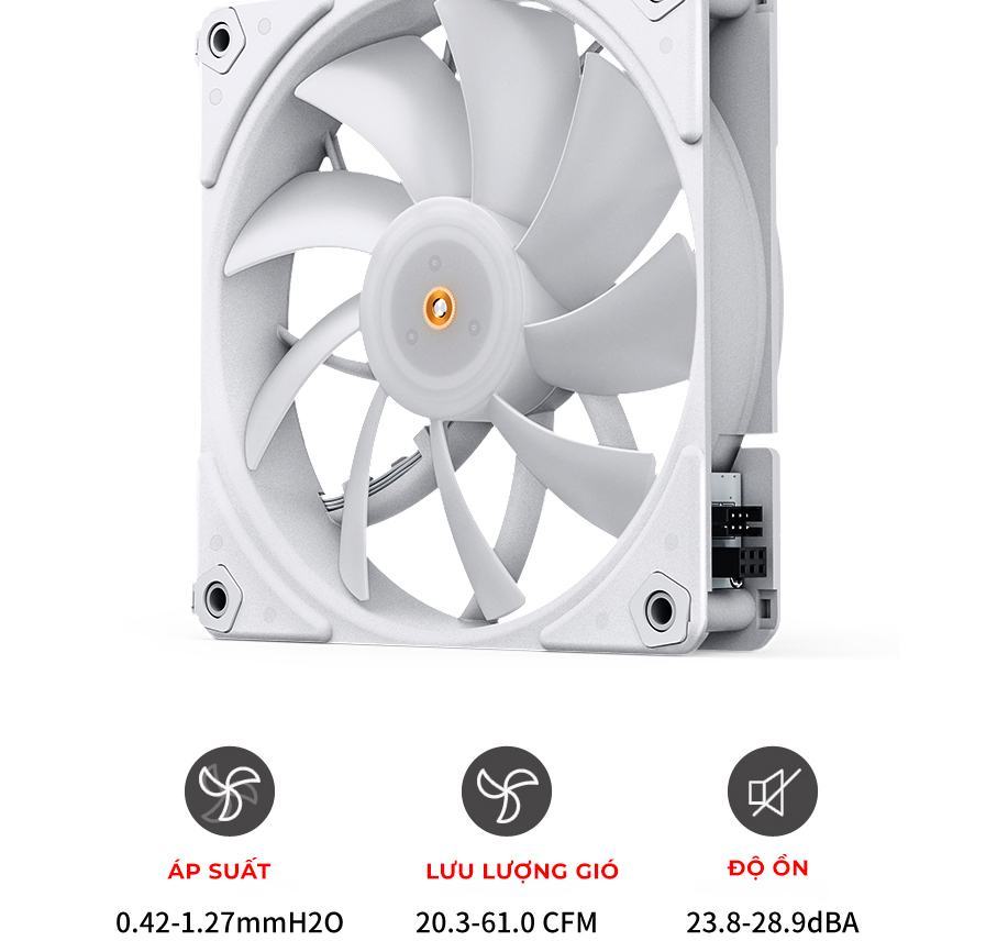 Fan Case Tản Nhiệt Jonsbo ZF-120(3in1)