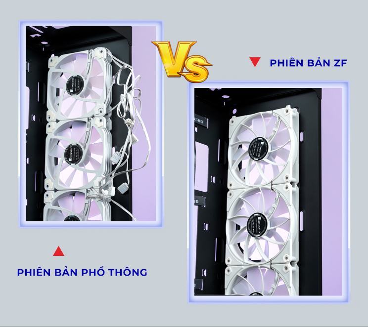 Fan Case Tản Nhiệt Jonsbo ZF-120(3in1)