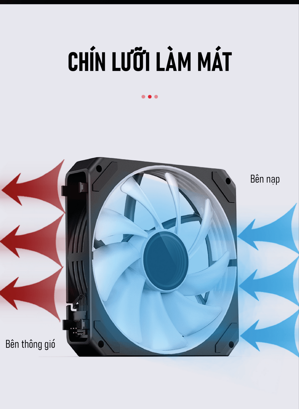 Fan Case Tản Nhiệt JONSBO ZG-120W White (3IN1/ GHÉP NỐI KHÔNG DÂY)