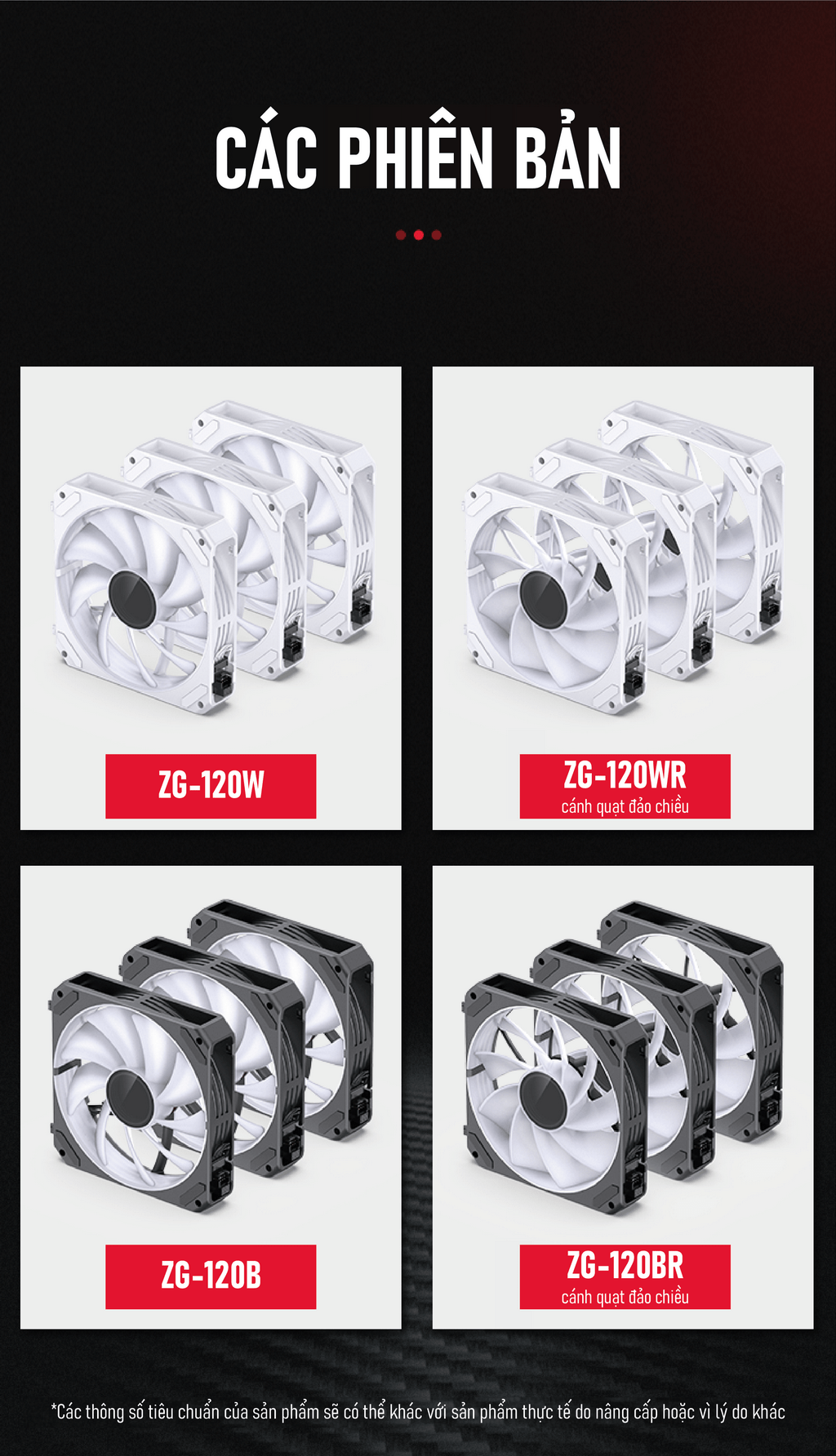 Fan Case Tản Nhiệt JONSBO ZG-120W White (3IN1/ GHÉP NỐI KHÔNG DÂY)