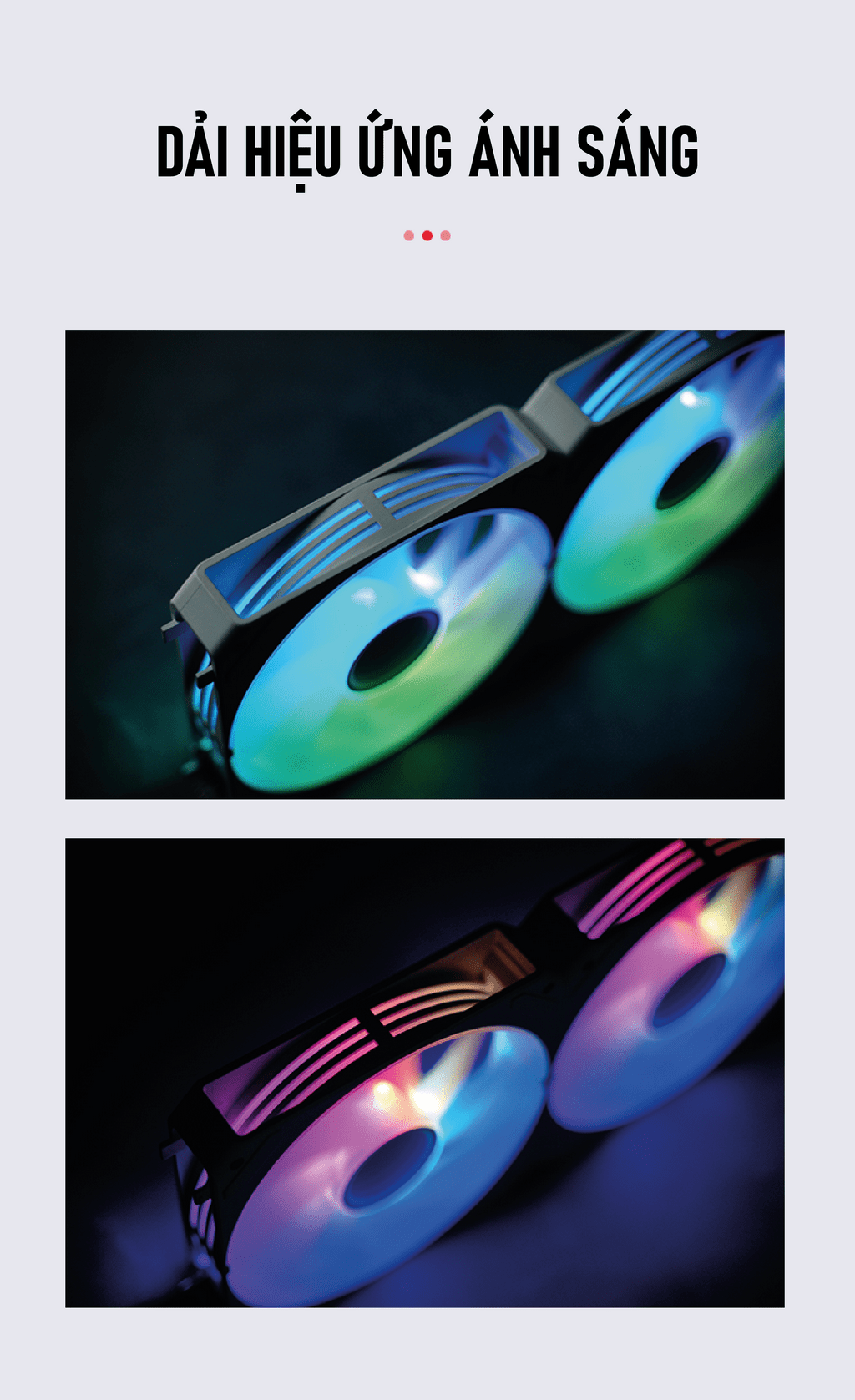 Fan Case Tản Nhiệt JONSBO ZG-120W White (3IN1/ GHÉP NỐI KHÔNG DÂY)